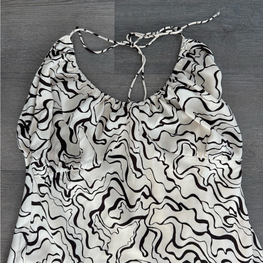 Abercrombie & Fitch Abstract Print Halter Dress - Picture 2 of 4